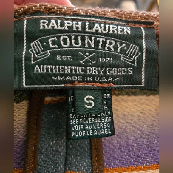 Ralph Lauren Country HAND TOOLED Vintage Congac Vest Ca. Late 80s/mid 90s RARE - Picture 6 of 16